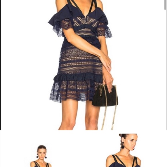 Self portrait dress size 6. Small - Picture 1 of 8